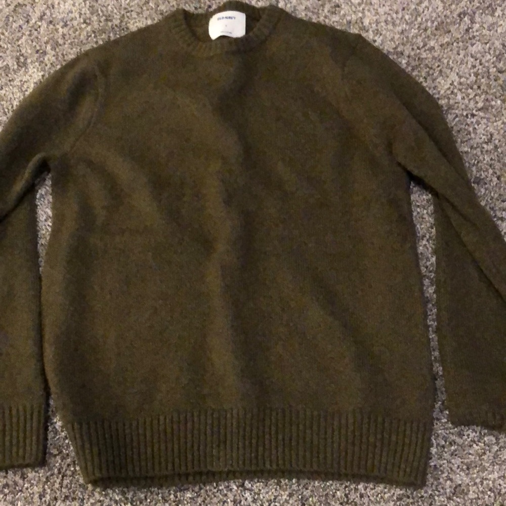 New old nave sweater